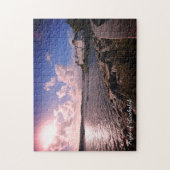 スカイに向かってスコットランドのロカルシュのカイル ジグソーパズル (縦)