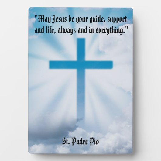 スカイのテーブルトッププラークにイーゼルを付ける フォトプラーク (正面)