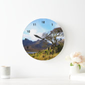 スカイのブレーン島 ラージ壁時計 (ホーム)