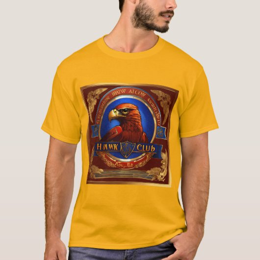 スカイの娘たちはっきりした:航空クラブロゴ Tシャツ (正面)
