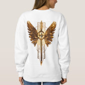 スカイの娘たち – 女性航空クラブアッパー スウェットシャツ (裏面)