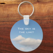 スカイはスローガン付きのリミットキーチェーン キーホルダー (正面)