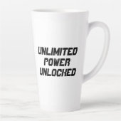 スカイは制限と無制限のパワー、ギフトアイディア カフェラテマグ (右)