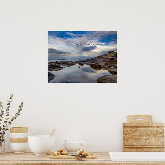 スカイインスピレーション引用文 ポスター (キッチン)