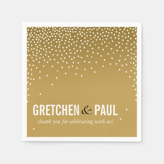 スカイカクテルのダイヤモンドパーティー | サンド スタンダードカクテルナプキン (正面)