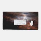 スカイカラフル宇宙テーマ科学 デスクマット (キーボード&マウス)