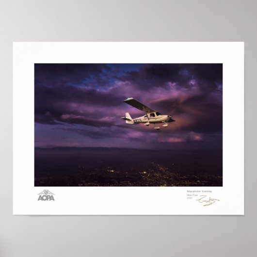 スカイキャッチャー夕べギャラリー ポスター (正面)