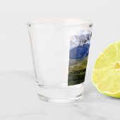 スカイキューリン山の島 ショットグラス (左)