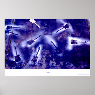 スカイギターポスター ポスター