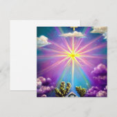 スカイクロスチャーチ 招待状 (正面/裏面)