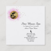 *~*スカイコスモスユニバーススタームーンルナ スクエア名刺 (裏面)