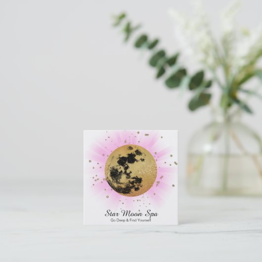 *~*スカイコスモスユニバーススタームーンルナ スクエア名刺 (スタンド正面)