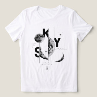 スカイコズミックTシャツ トライブレンドTシャツ