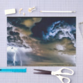 スカイサンダーストームクラウドデカップージティッシュペーパー 薄葉紙 (クラフト)