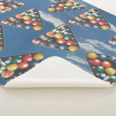 スカイシェルパ毛布のプールボール シェルパブランケット (3/4)