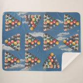 スカイシェルパ毛布のプールボール シェルパブランケット (正面(横))