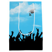 スカイシルエットを卒業 ミディアムペーパーバッグ (裏面)