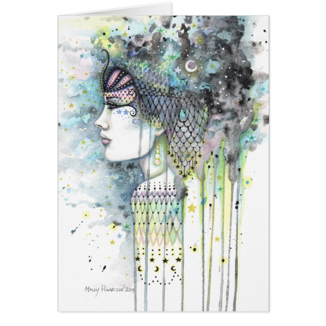 スカイジプシーファンタジーボヘミアンコンテンポラリーウィメンアート (正面)