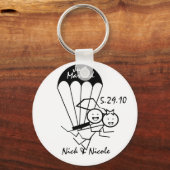 スカイジャンプ結婚ズ キーホルダー (正面)