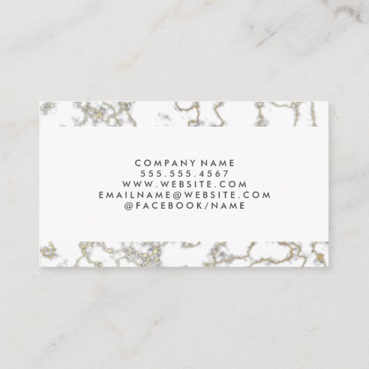 スカイスクレーパー建物アイコン 名刺 (裏面)