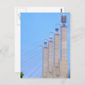 スカイステーションパイロンキャップスダウンタウンカンザスシティ ポストカード (正面/裏面)