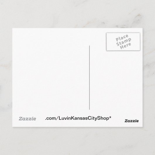 スカイステーションパイロンキャップスダウンタウンカンザスシティ ポストカード (裏面)