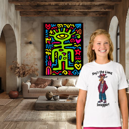 スカイズザリミットスワガー:トレンディーキリンデザイン Tシャツ