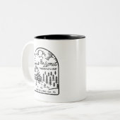 スカイズザリミットツリーハウスコーヒーマグ ツートーンマグカップ (正面左)