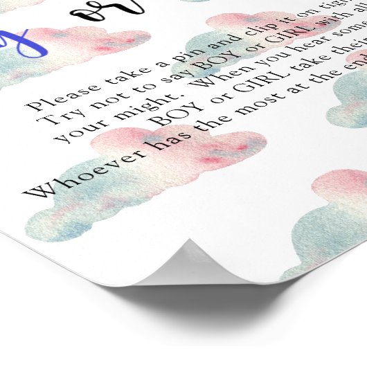 スカイズ - 男の子とか女の子とか言わないで ポスター (角)