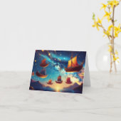 スカイセーリングトラフィック カード (黄色い花)