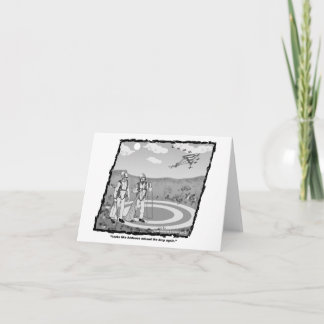 スカイダイおもしろいバーカード カード