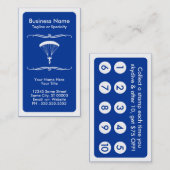 スカイダイバモダンーロイヤリティカード ロイヤリティカード (正面/裏面)