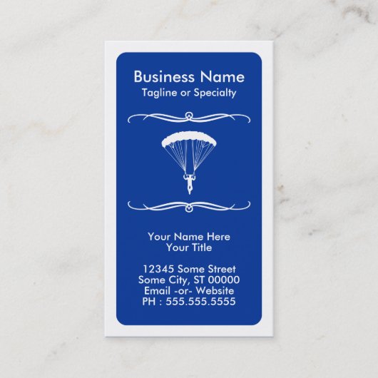 スカイダイバモダンーロイヤリティカード ロイヤリティカード (正面)