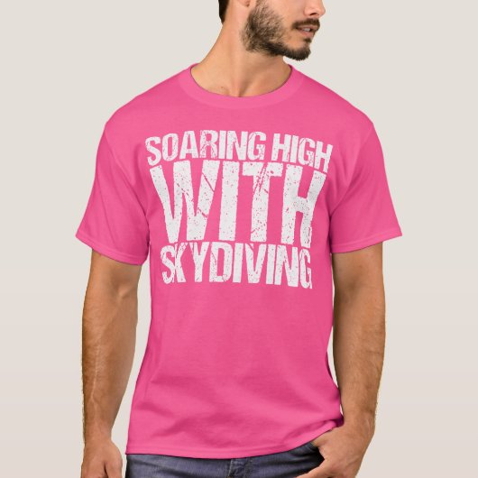 スカイダイバーのために Tシャツ (正面)