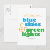 スカイダイバーの願い ポストカード (正面/裏面)