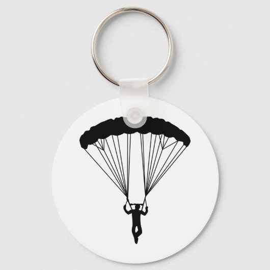 スカイダイバーシルエット キーホルダー (正面)