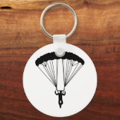 スカイダイバーシルエット キーホルダー (正面)