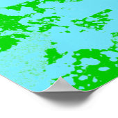 スカイダイバーシルエット ポスター (角)