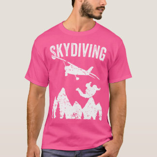 スカイダイバージャンプ – ザ飛行機スカイダイビング Tシャツ