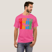 スカイダイバースカイダイビング Tシャツ (正面フル)