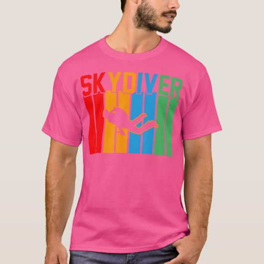 スカイダイバースカイダイビング Tシャツ (正面)