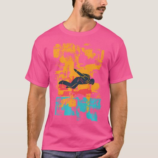 スカイダイバースカイダイビング Tシャツ (正面)