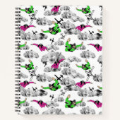 スカイダイバースパイラルノートブック ノートブック (正面)