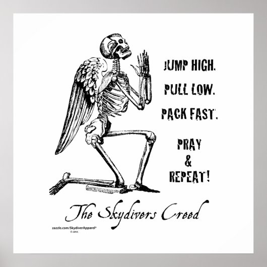 スカイダイバーズクリード ポスター (正面)