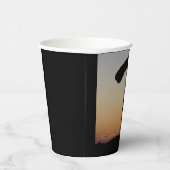 スカイダイバーパラシュートアットサンセット 紙コップ (右)