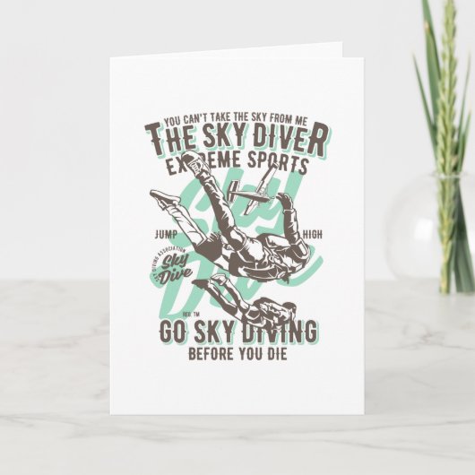 スカイダイバー カード (正面)