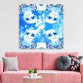 スカイダイバー キャンバスプリント (インサイチュ (リビング))