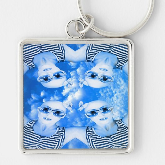 スカイダイバー キーホルダー (正面)