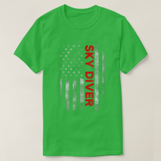 スカイダイバーU Tシャツ (デザイン正面)