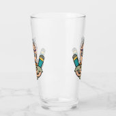 スカイダイビおもしろいング タンブラーグラス (左)